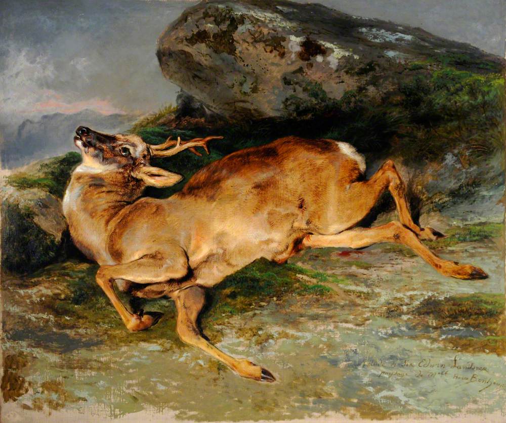 Un tir perdu - Edwin Henry Landseer