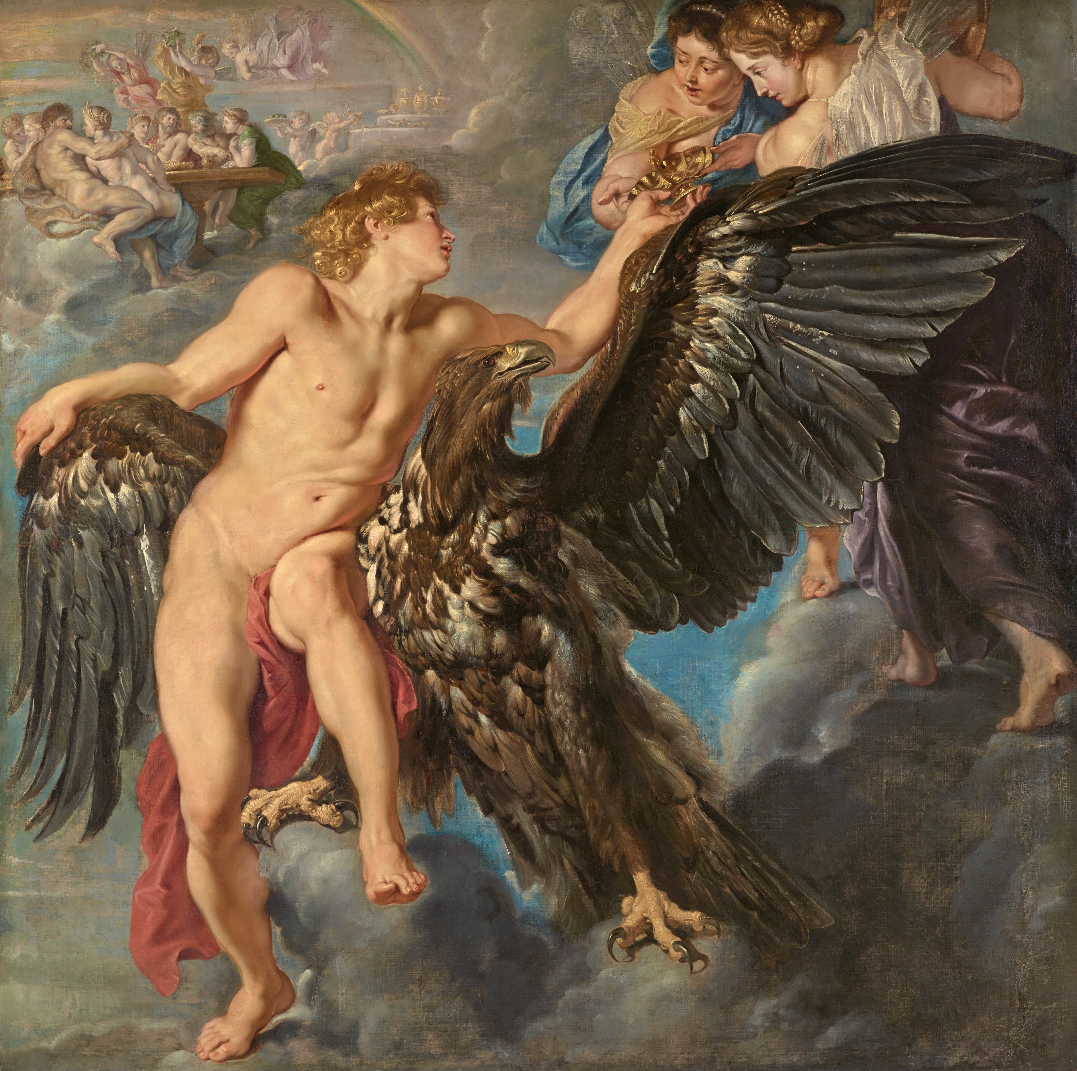 Ganymède reçoit le bol d'Hébé - Peter Paul Rubens