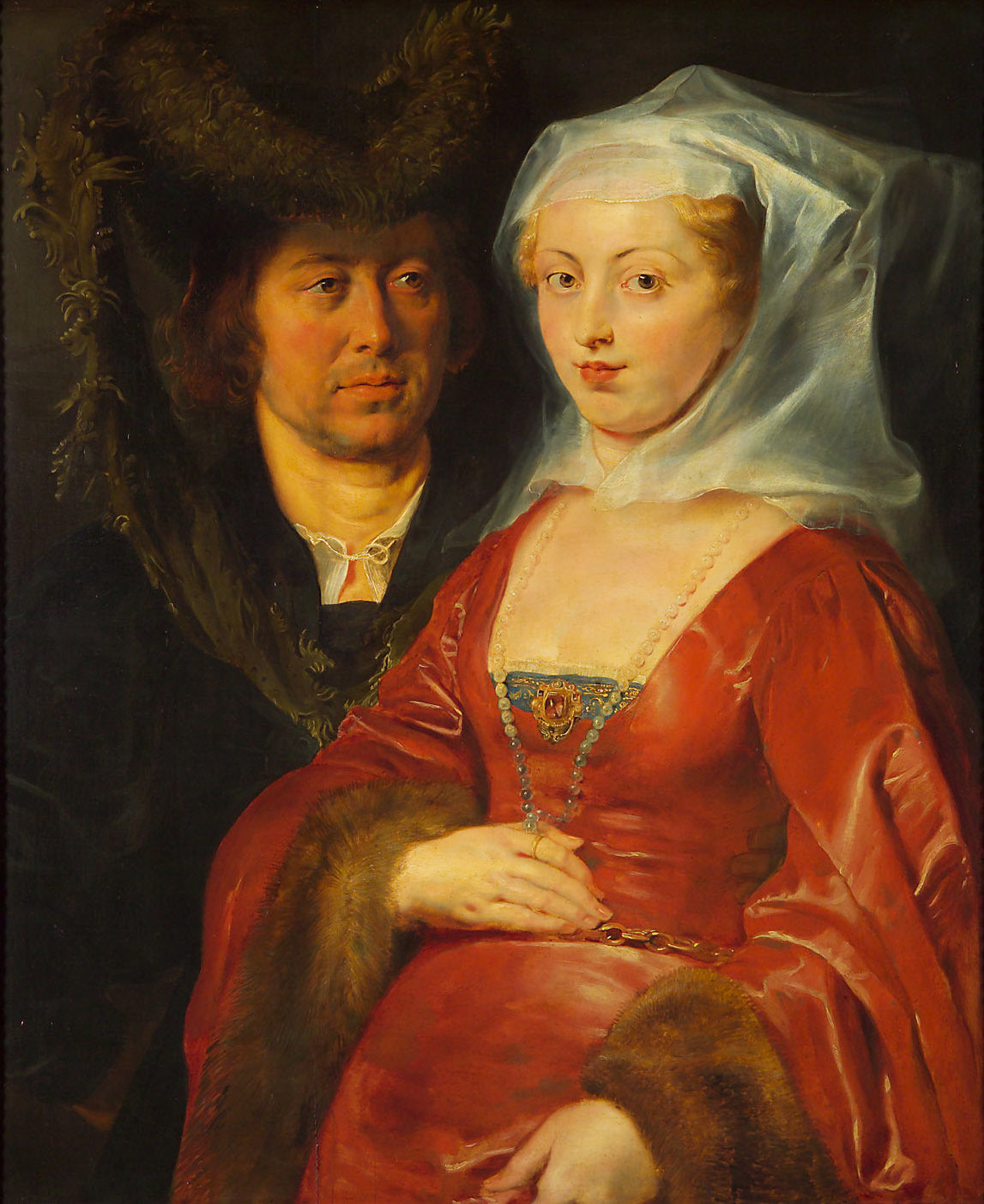 Anségise et sainte Béga - Peter Paul Rubens