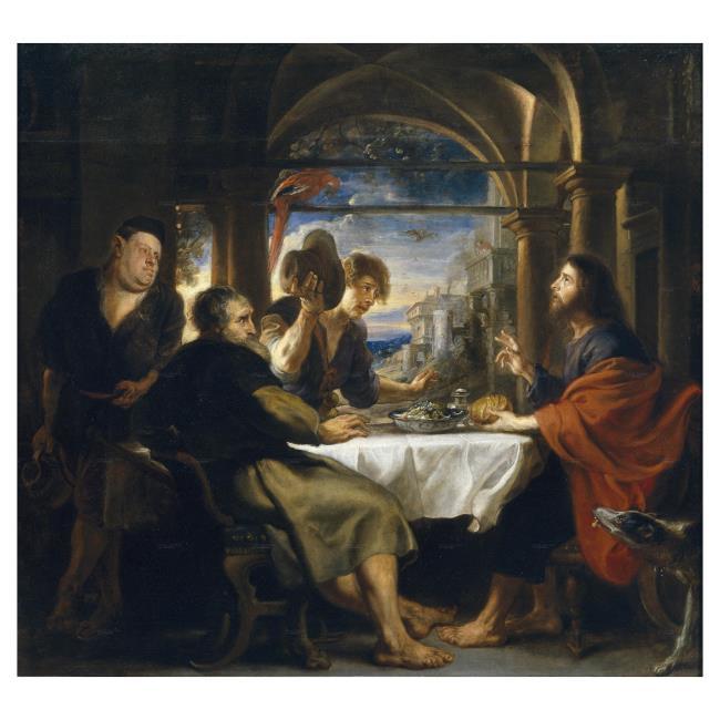La Cène d'Emmaüs - Peter Paul Rubens