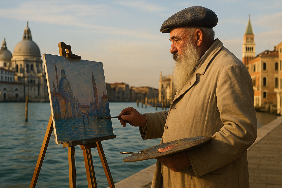 Monet à Venise : Palais, Canaux et Ciels Changeants