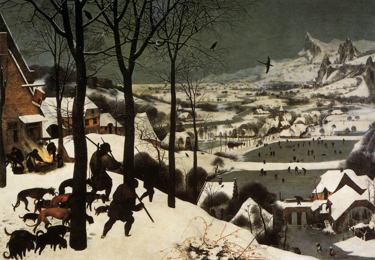 Les Chasseurs dans la neige de Pieter Bruegel l’Ancien
