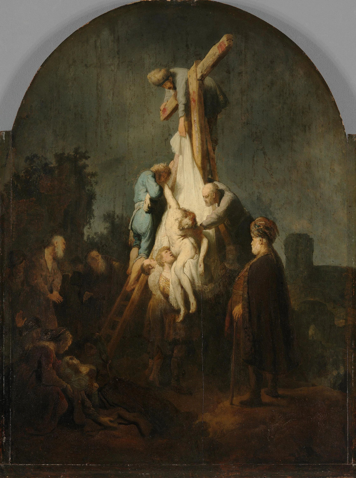 Rembrandt, La Descente de croix, 1632-1633, Alte Pinakothek de Munich