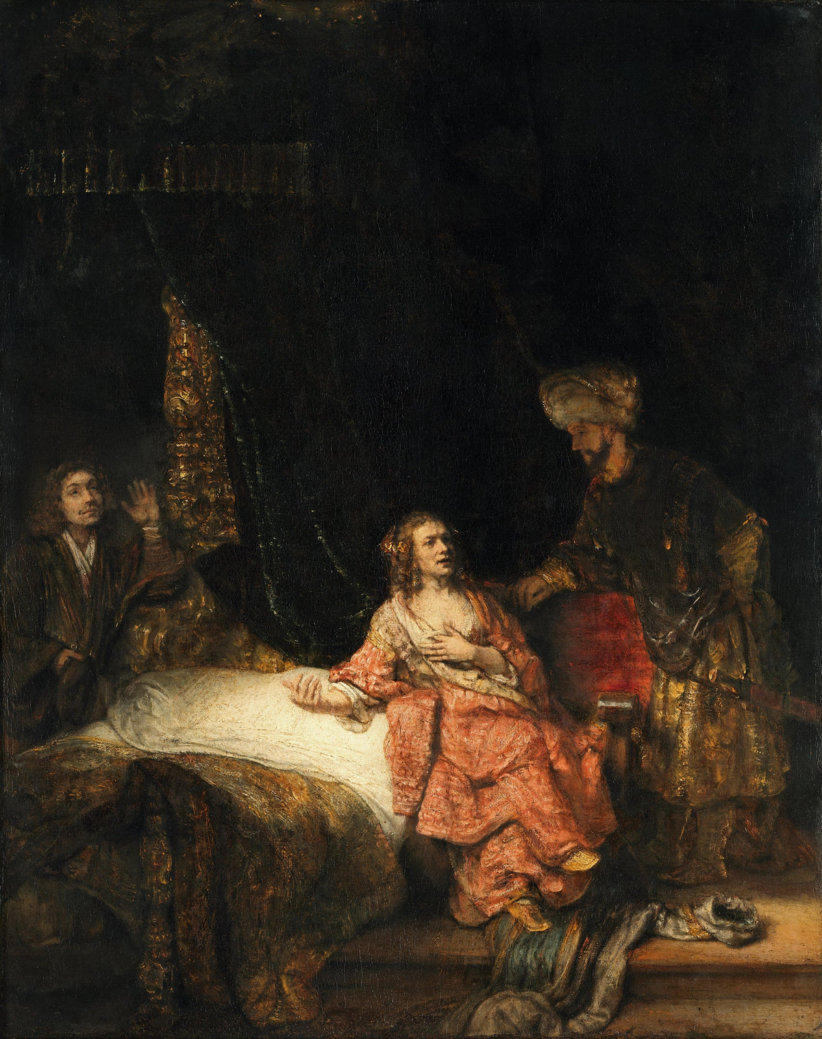 Joseph et la femme de Putiphar de Rembrandt, 1655
