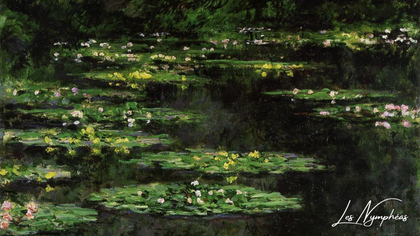 Reproductions de Tableaux "Les Nymphéas" de Claude Monet