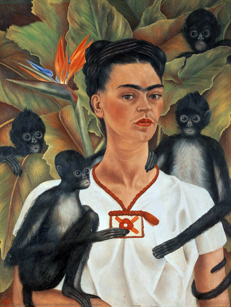 Tableaux et Peintures de Frida Kahlo – Reproductions Authentiques à l’Huile