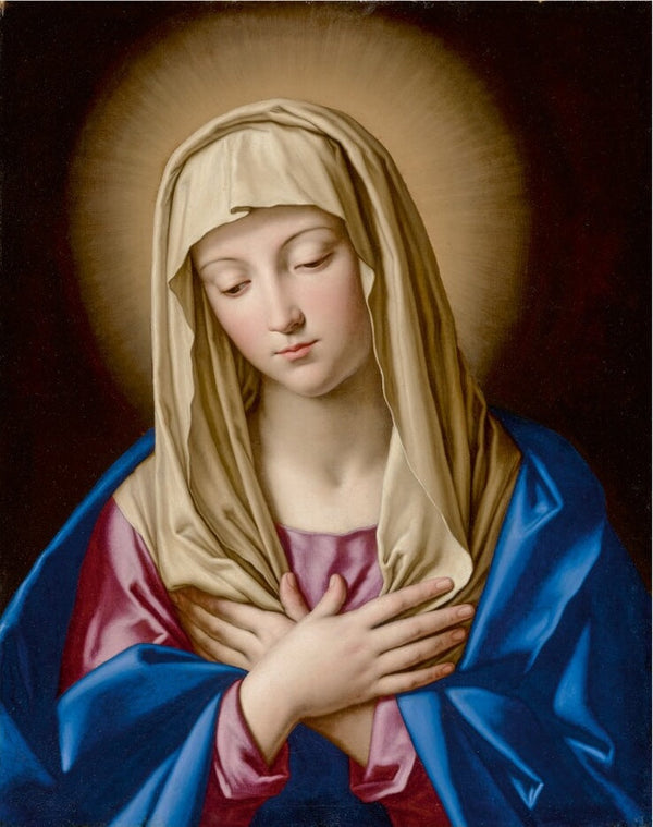 64- जियोवन्नी बैटिस्टा साल्वी, जिसे सासोफेराटो कहा जाता है (1609–1685)