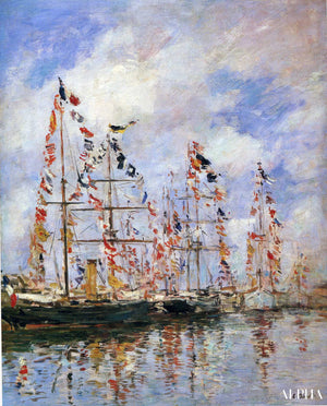 20 प्रसिद्ध चित्र Eugène Boudin के