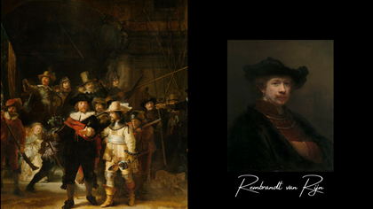 Reproductions de Tableaux de Rembrandt van Rijn