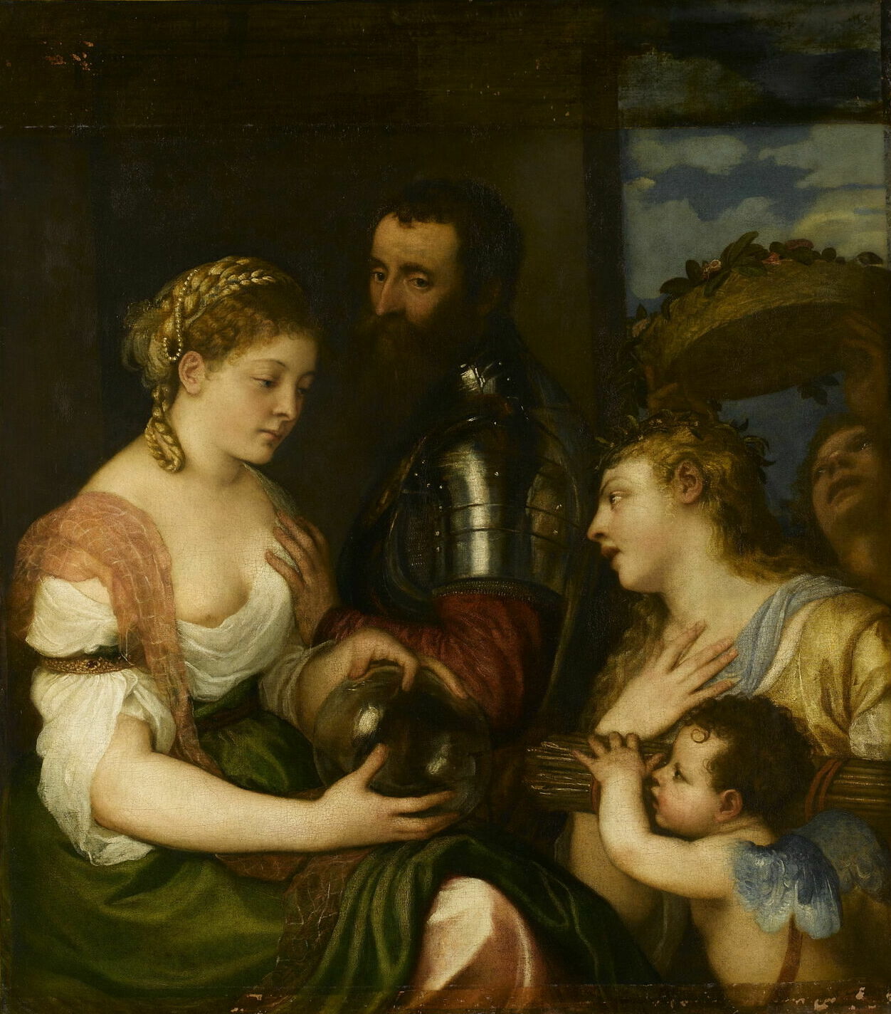 Allégorie conjugale - Titian - Alpha Reproduction