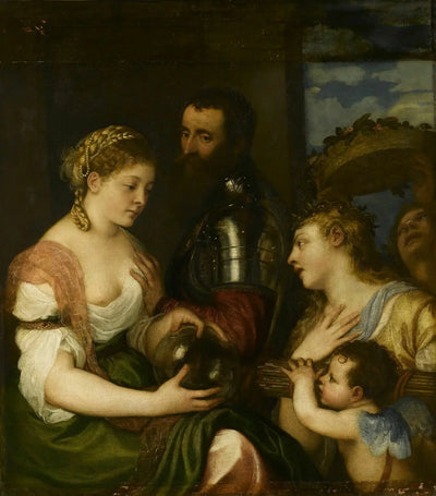 Allégorie conjugale - Titian - Alpha Reproduction