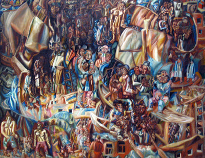 Composition : Navires - Pavel Filonov