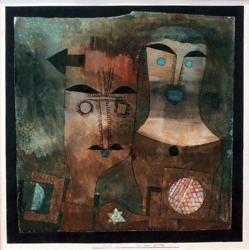 Un couple de dieux - Paul Klee