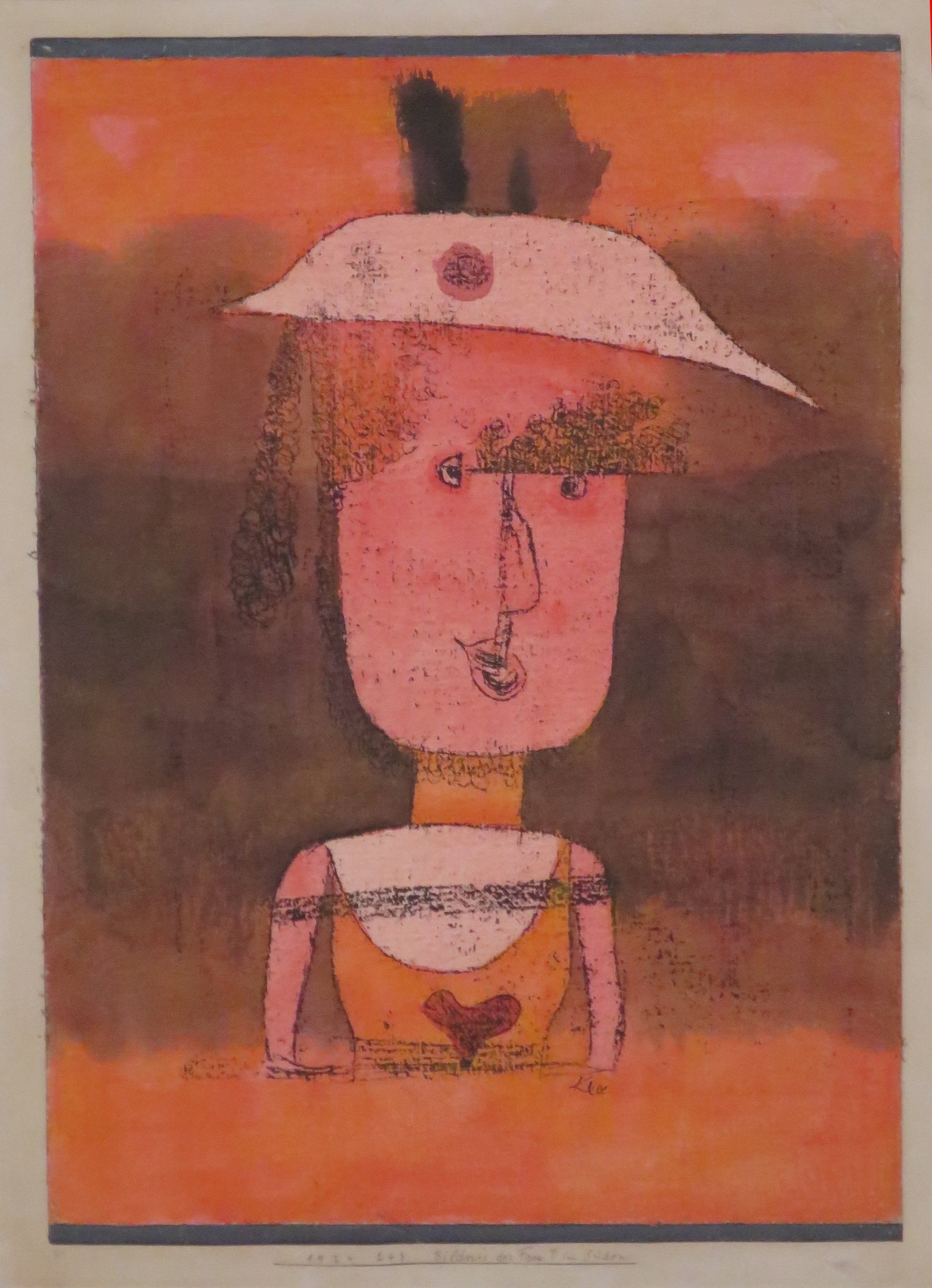 Portrait of Mrs. P. in the South — Paul Klee