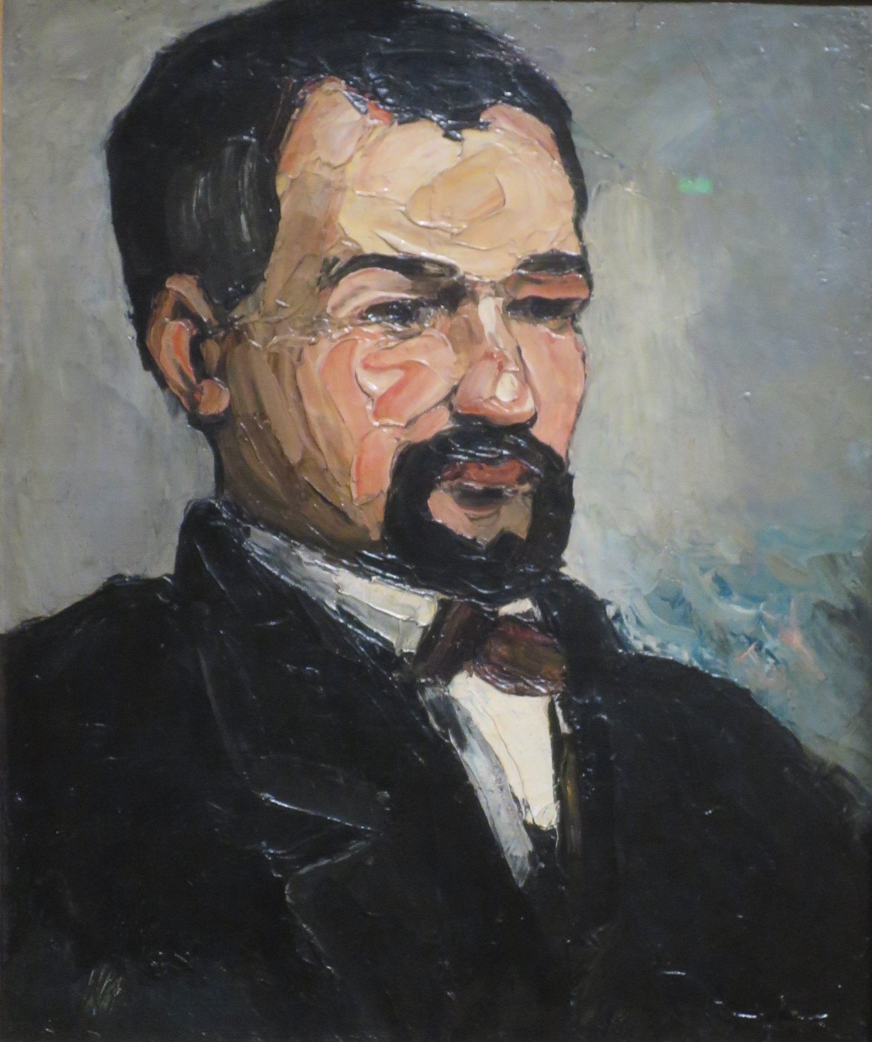 Reproduction du tableau « L'Oncle Dominique - Paul Cézanne » par Alpha Reproduction en peinture à l’huile