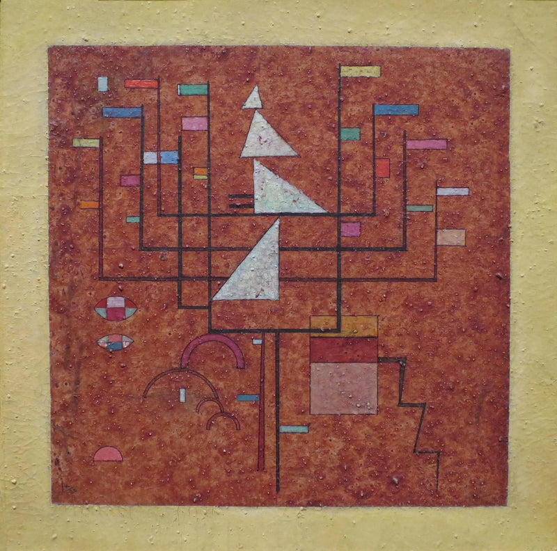 पीला फ्रेम - वासिली कंदिंस्की