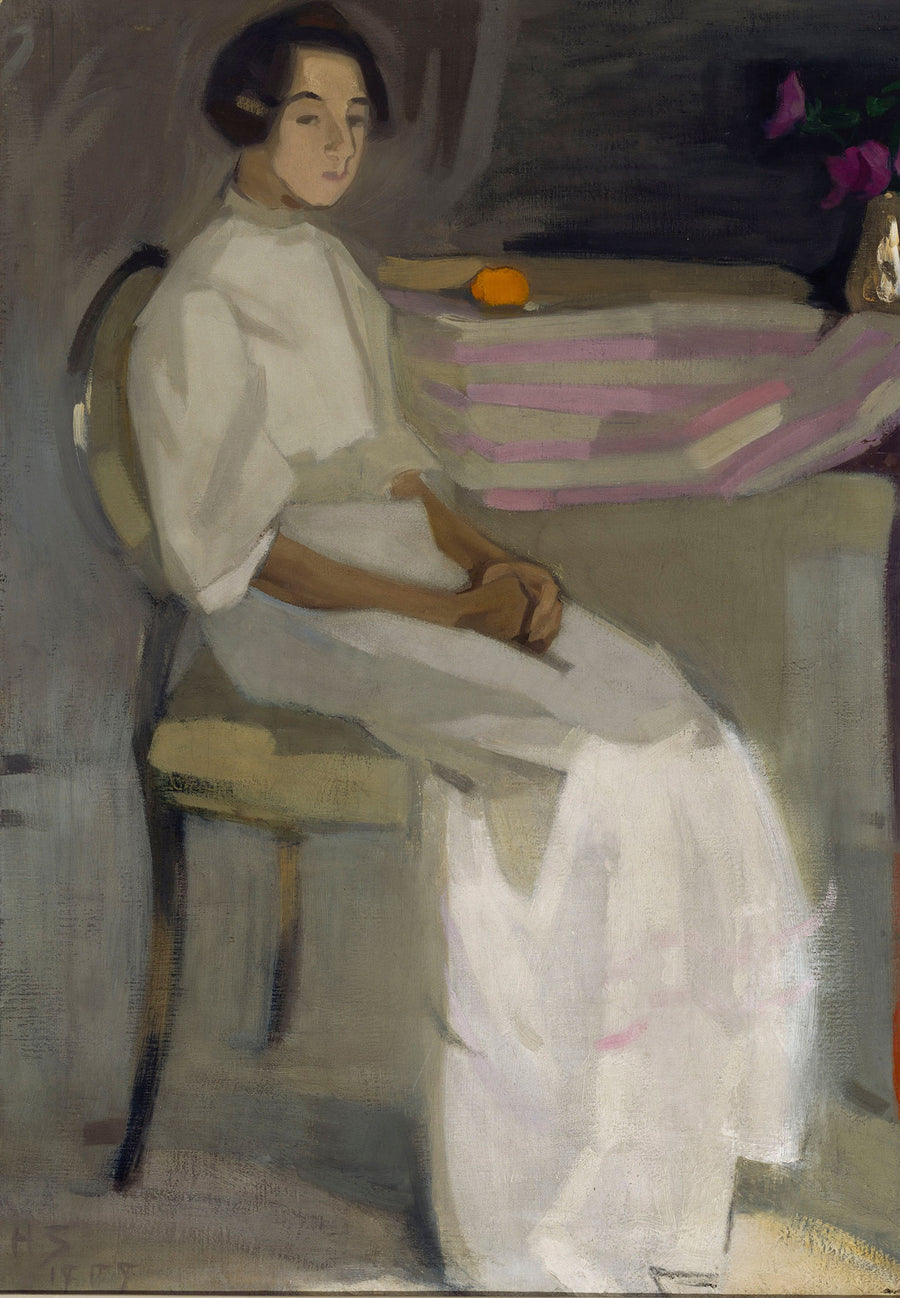 Costume Picture II - Helene Schjerfbeck