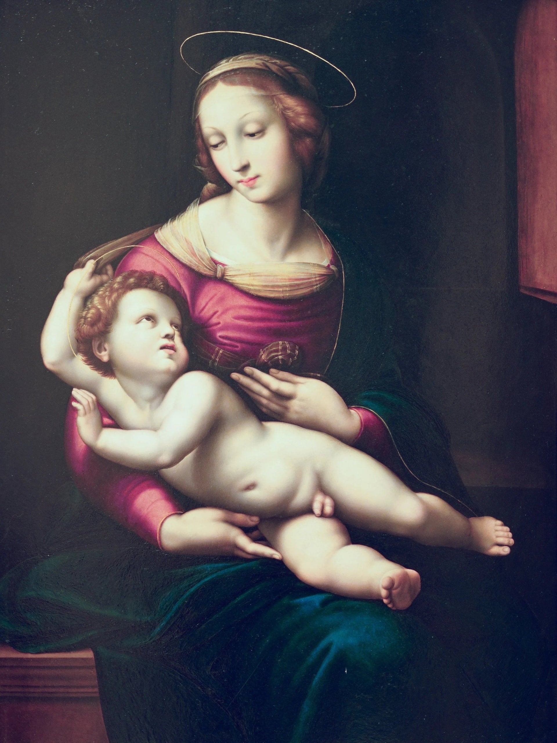 Madone de Bridgewater - Raphaël Sanzio - Réproduction huile sur toile