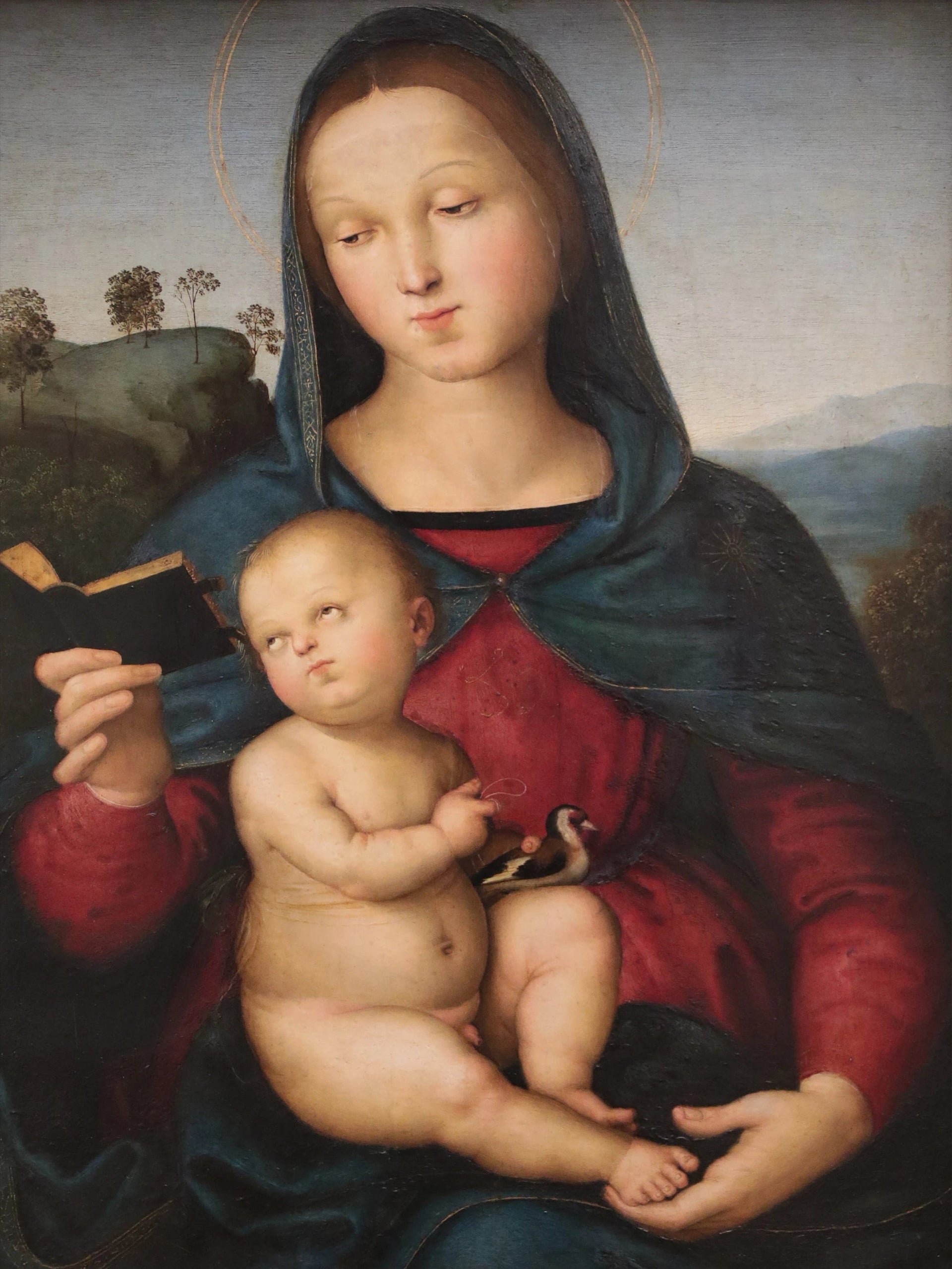 La Madone Solly - Raphaël Sanzio - Réproduction huile sur toile