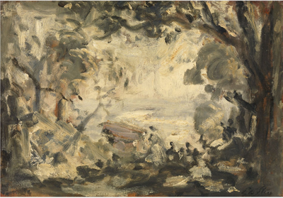 Une scène de forêt - Philip Wilson Steer