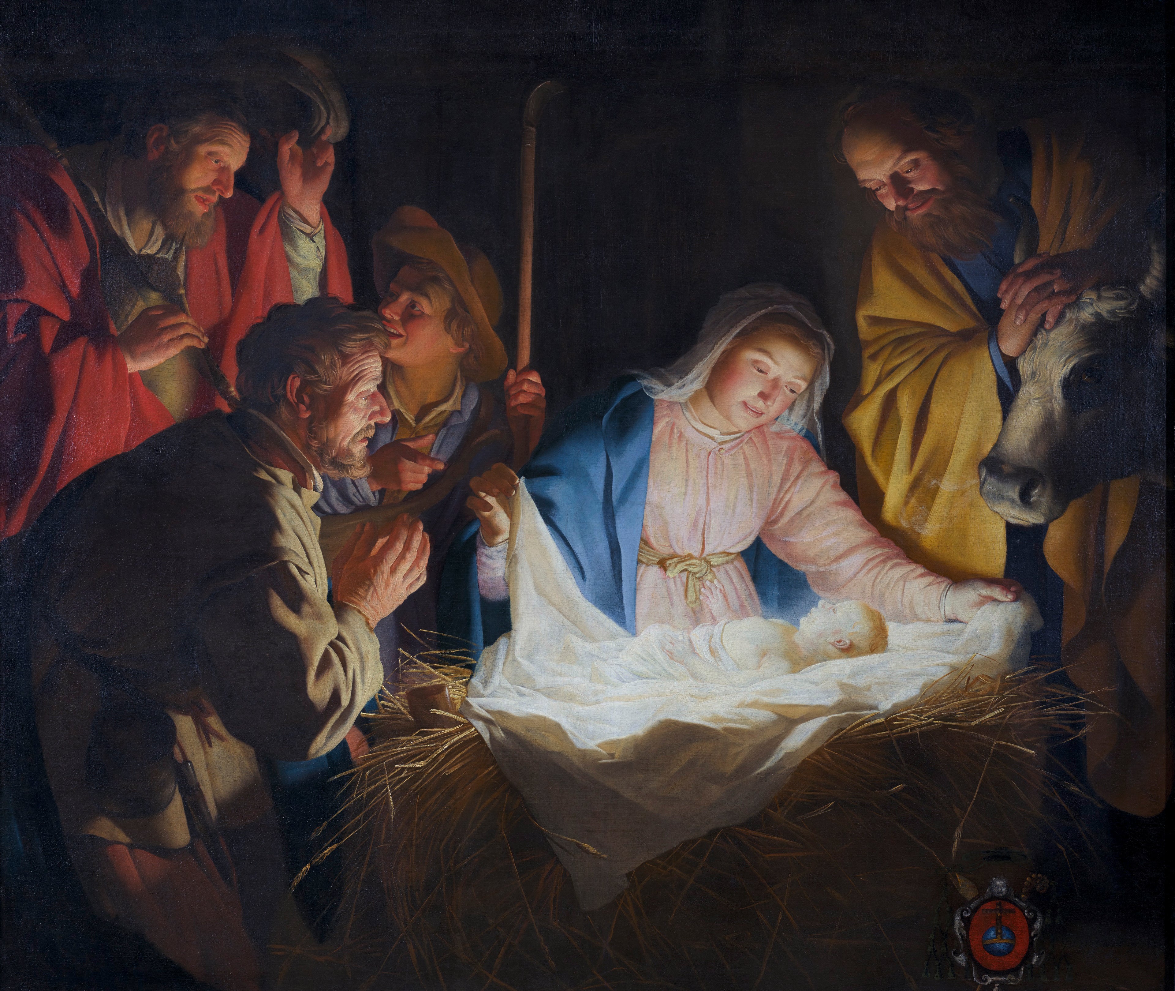 L’Adoration des bergers - Gerrit van Honthorst - Alpha Reproduction
