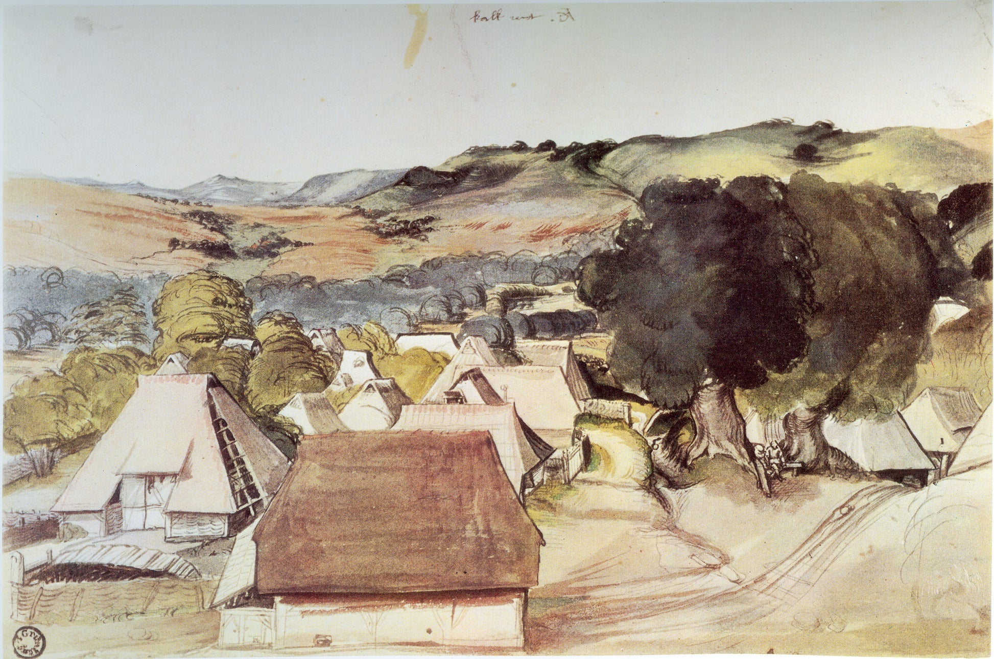 Vue de Kalchreuth - Albrecht Dürer