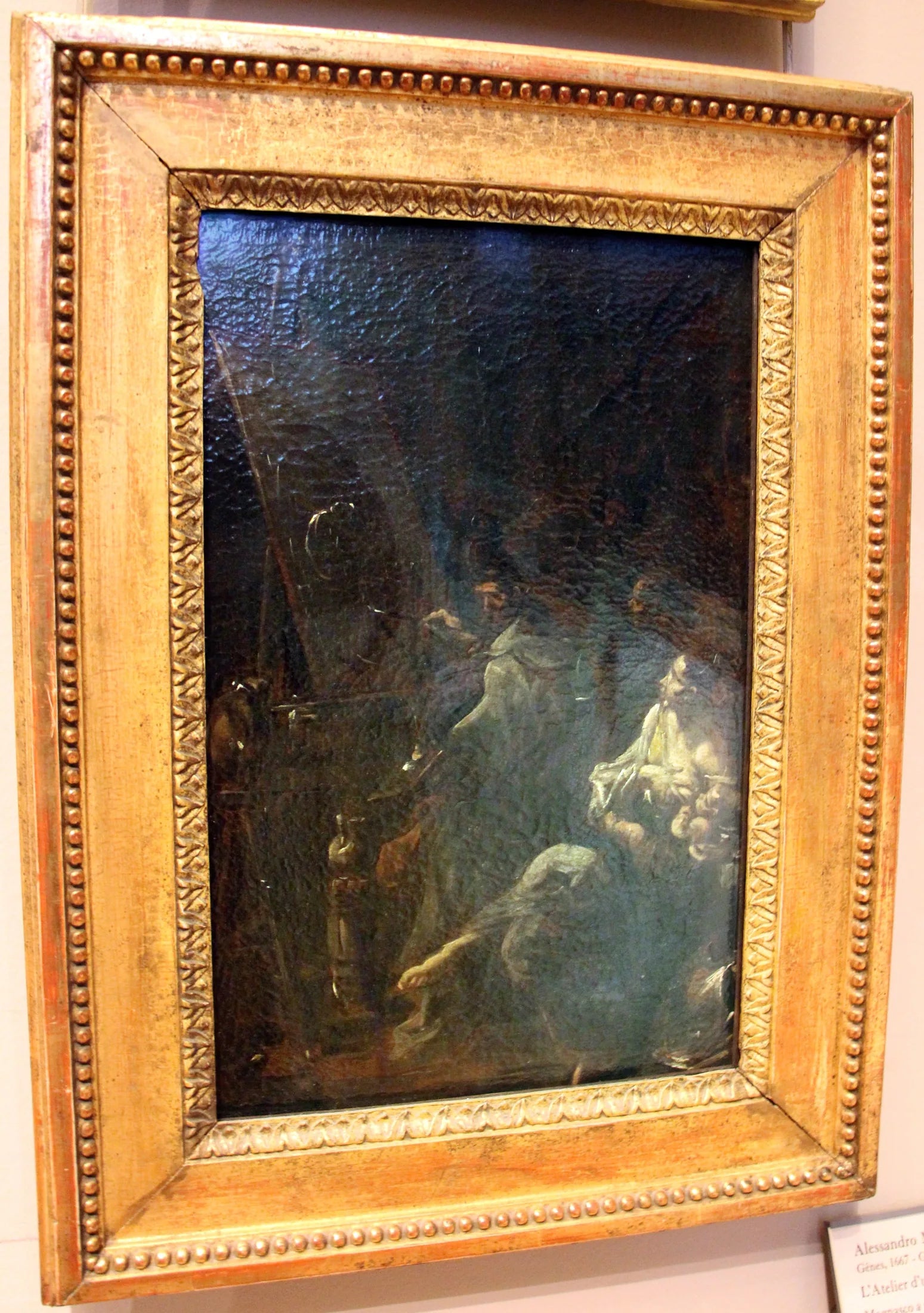L'Atelier d'un peintre - Alessandro Magnasco image 1 reproduction réalisée par Alpha Reproduction