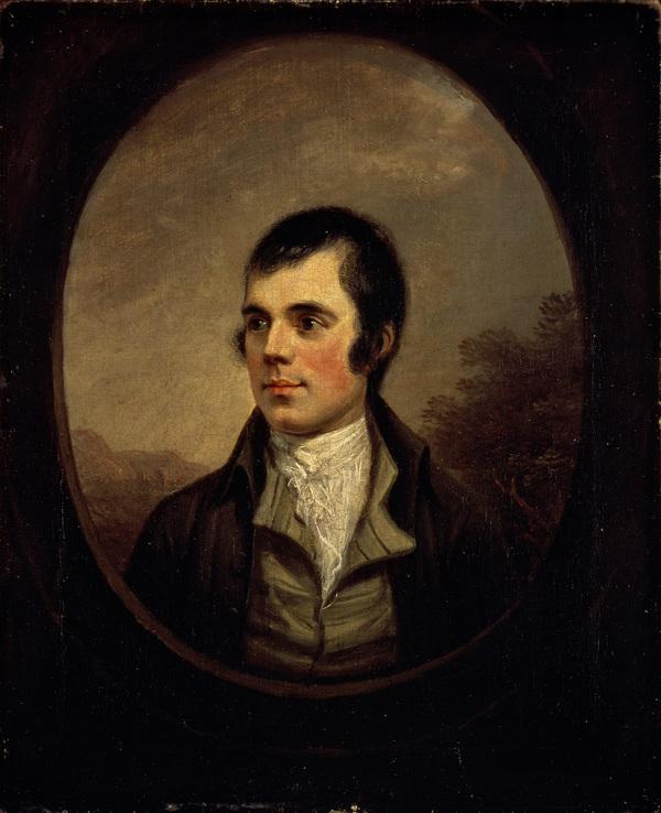 Robert Burns, Alexander Nasmyth, 1787, peinture à l’huile