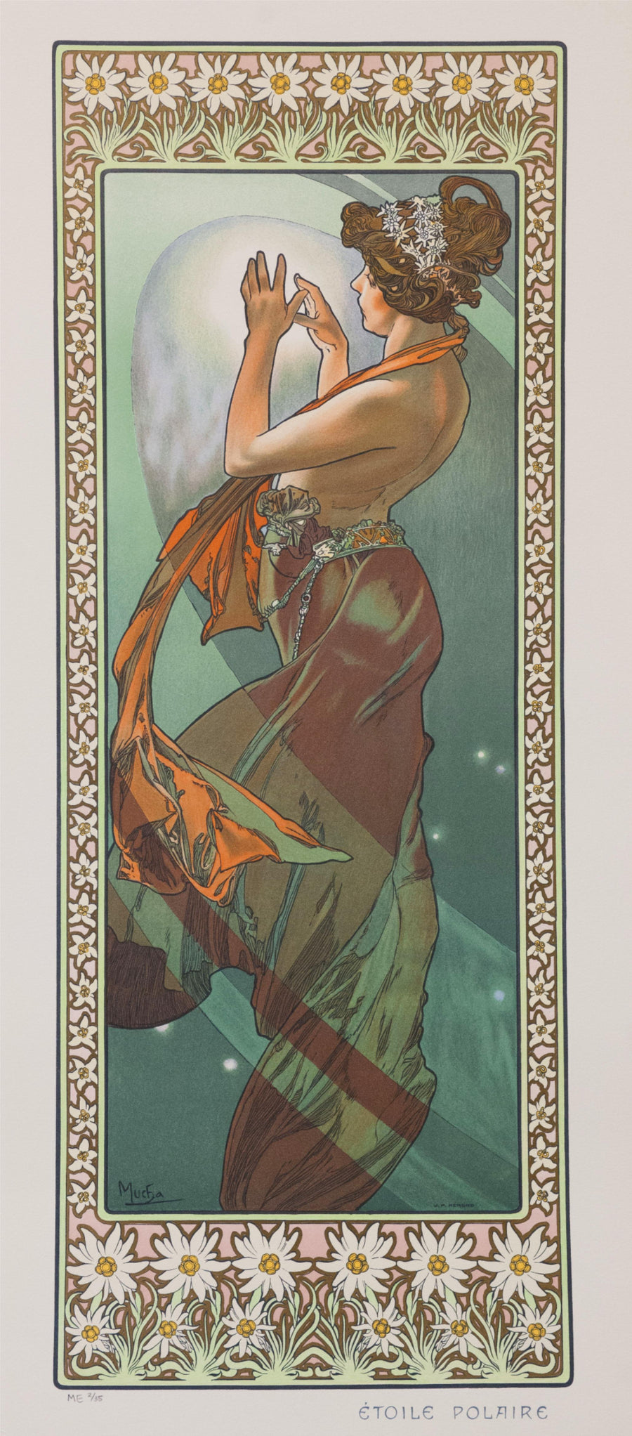 La Lune et les Étoiles : l’Étoile polaire - Alphonse Mucha