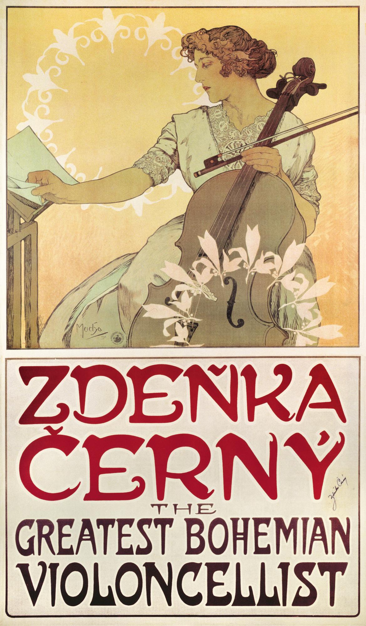 Zdenka Černý — Alphonse Mucha