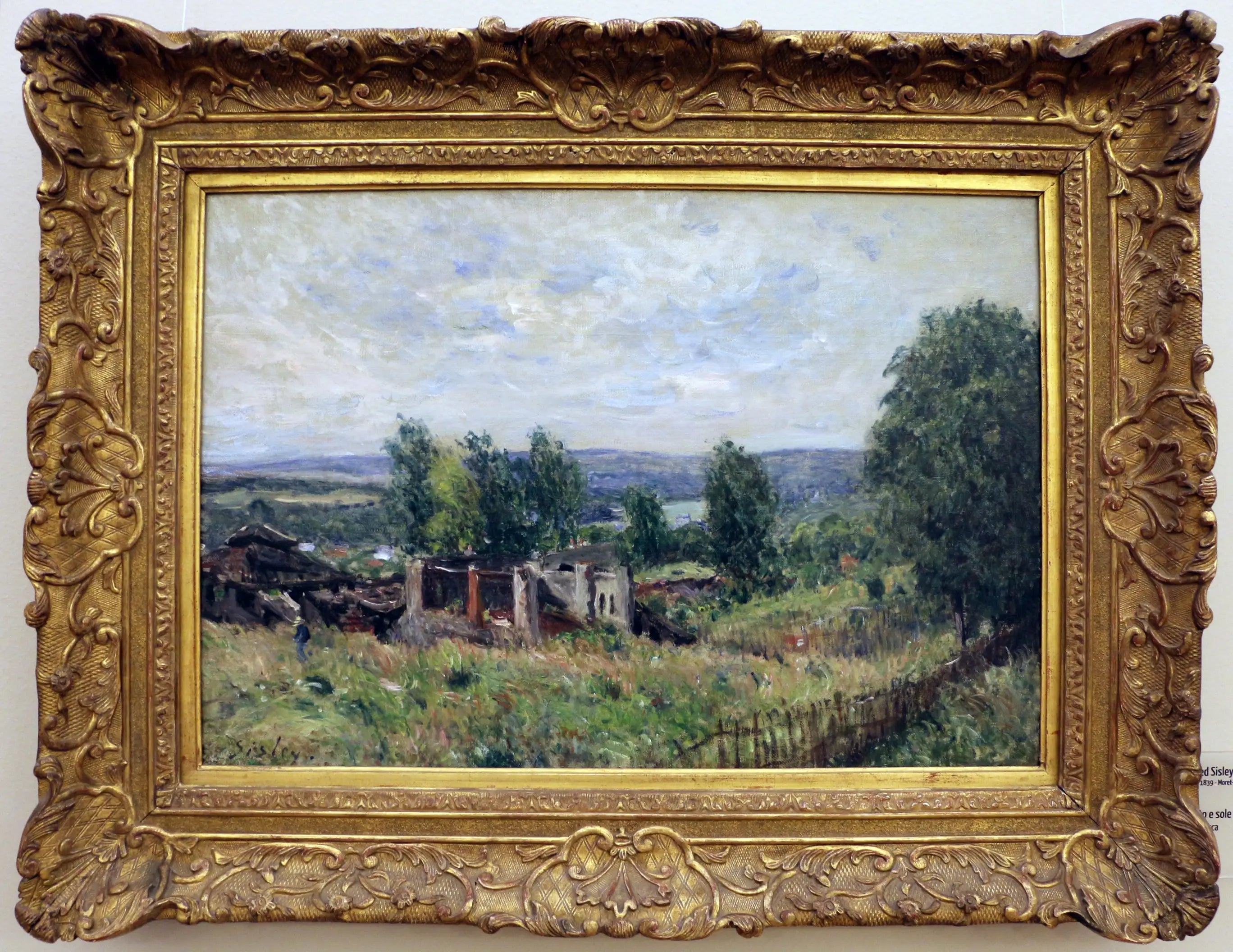Reproduction du tableau « Q76896248 - Alfred Sisley » par Alpha Reproduction en peinture à l’huile