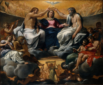 Le Couronnement de la Vierge - Annibale Carracci - Alpha Reproduction