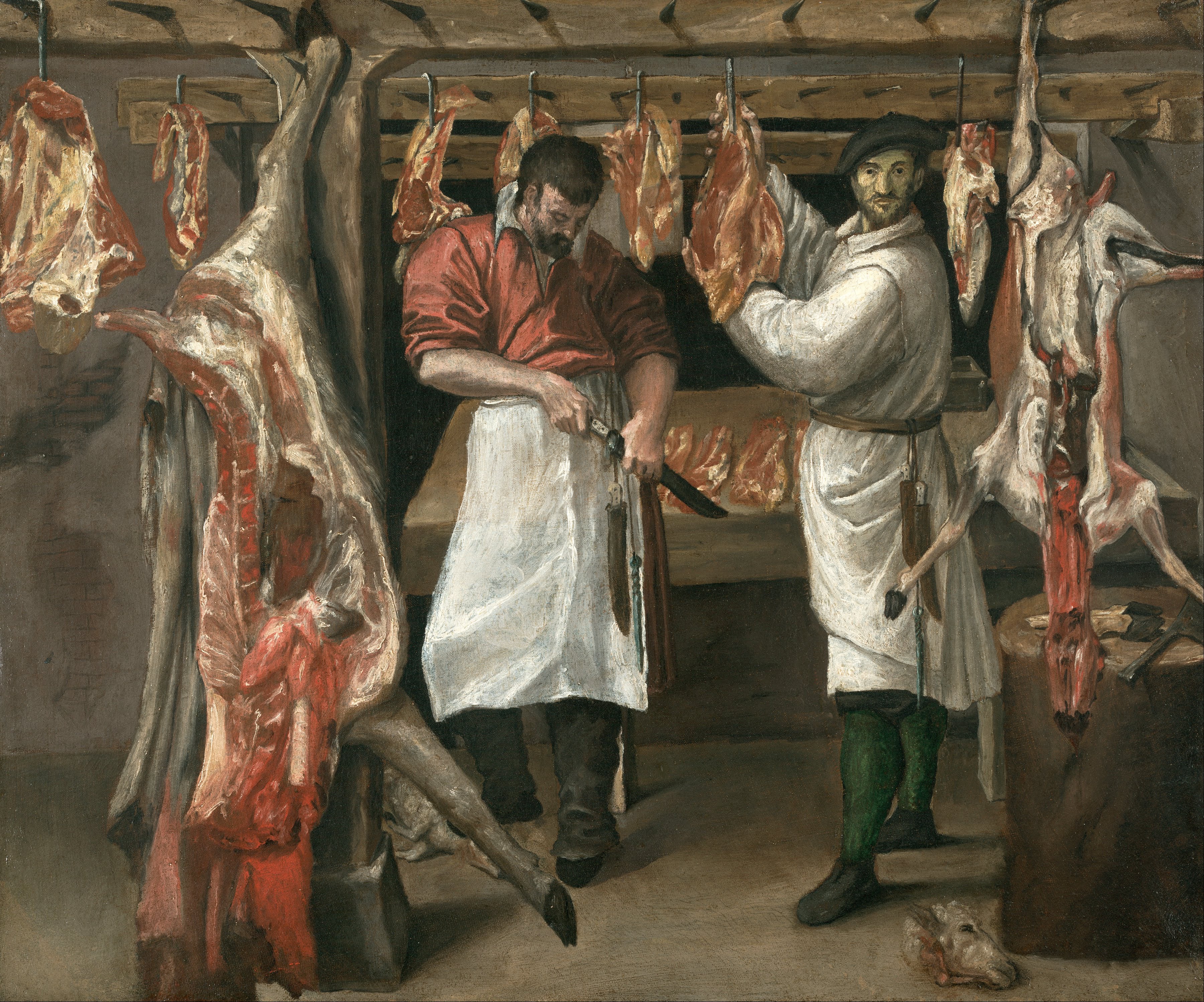 La Boucherie - Annibale Carracci - Alpha Reproduction