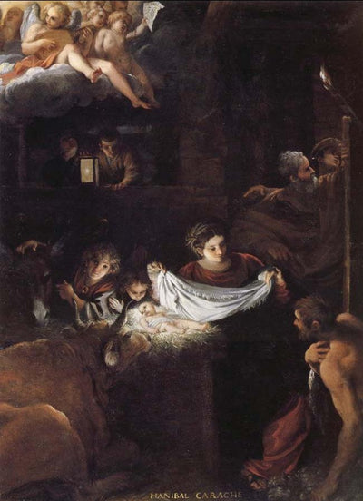 La Nativité - Annibale Carracci - Alpha Reproduction