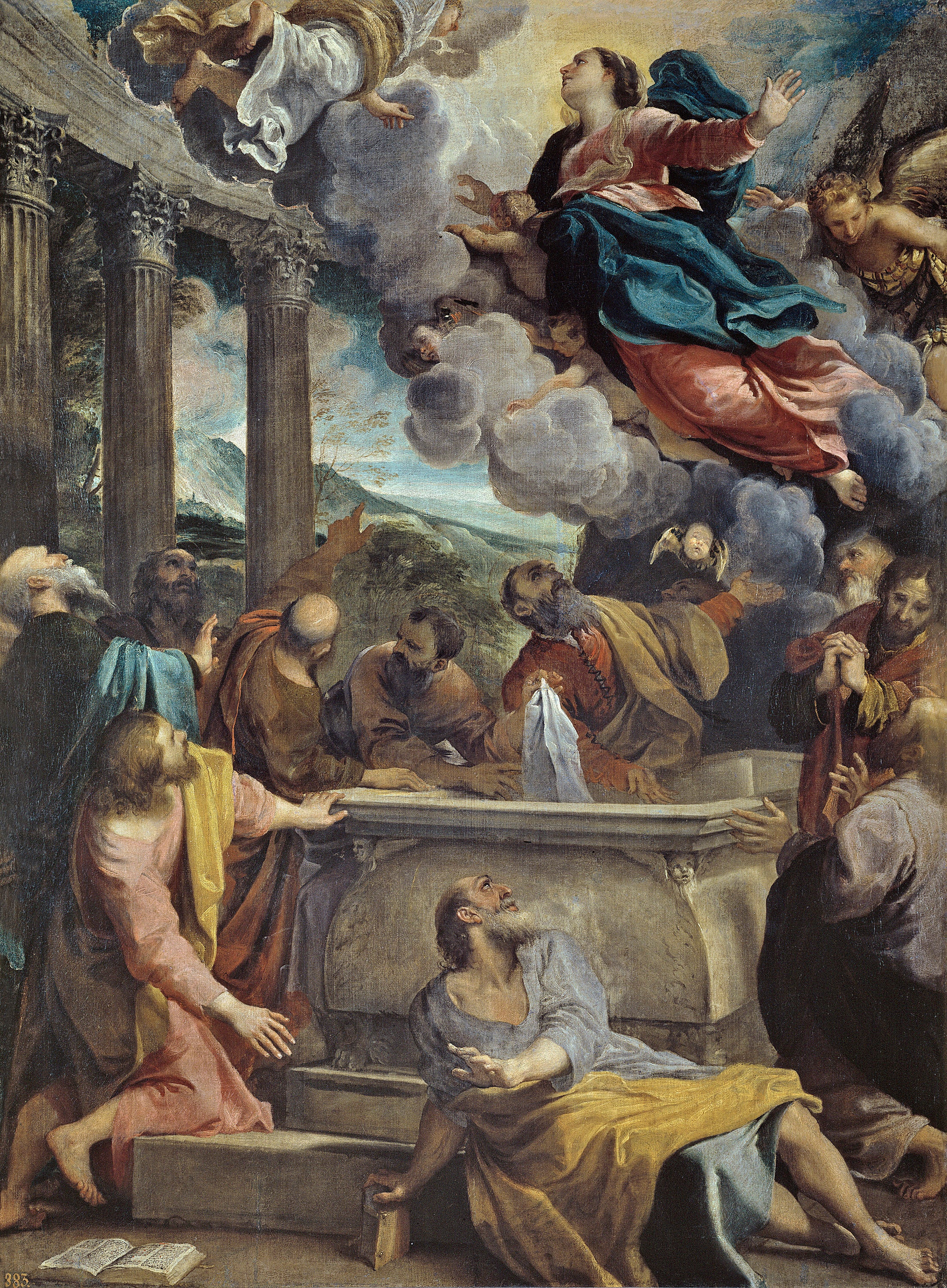 L’Assomption de la Vierge - Annibale Carracci - Alpha Reproduction