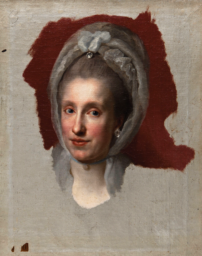 Marie-Louise d'Espagne (1745-1792) का पोर्ट्रेट - एंटोन राफेल मेंग्स