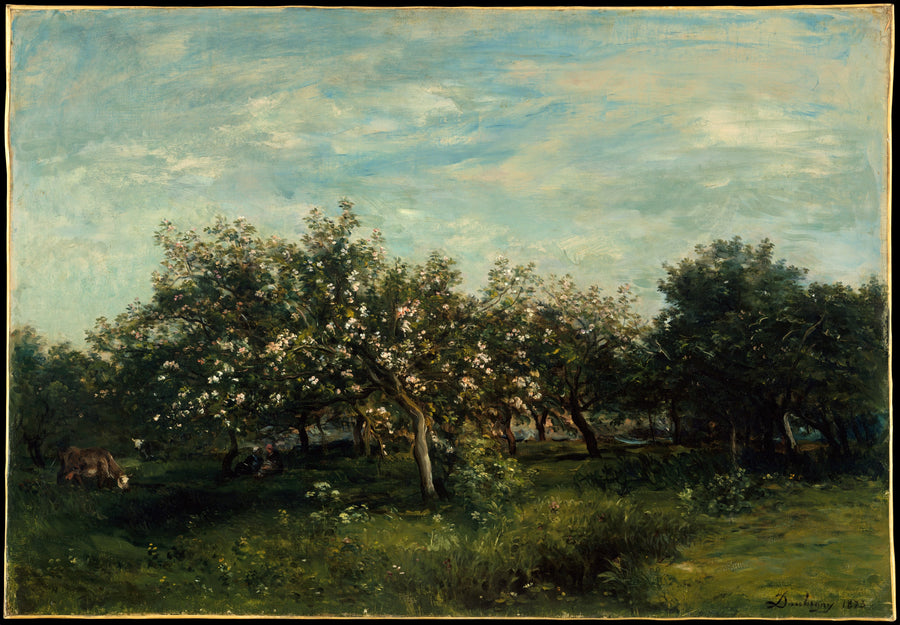 Fleurs de pommier – Charles-François Daubigny