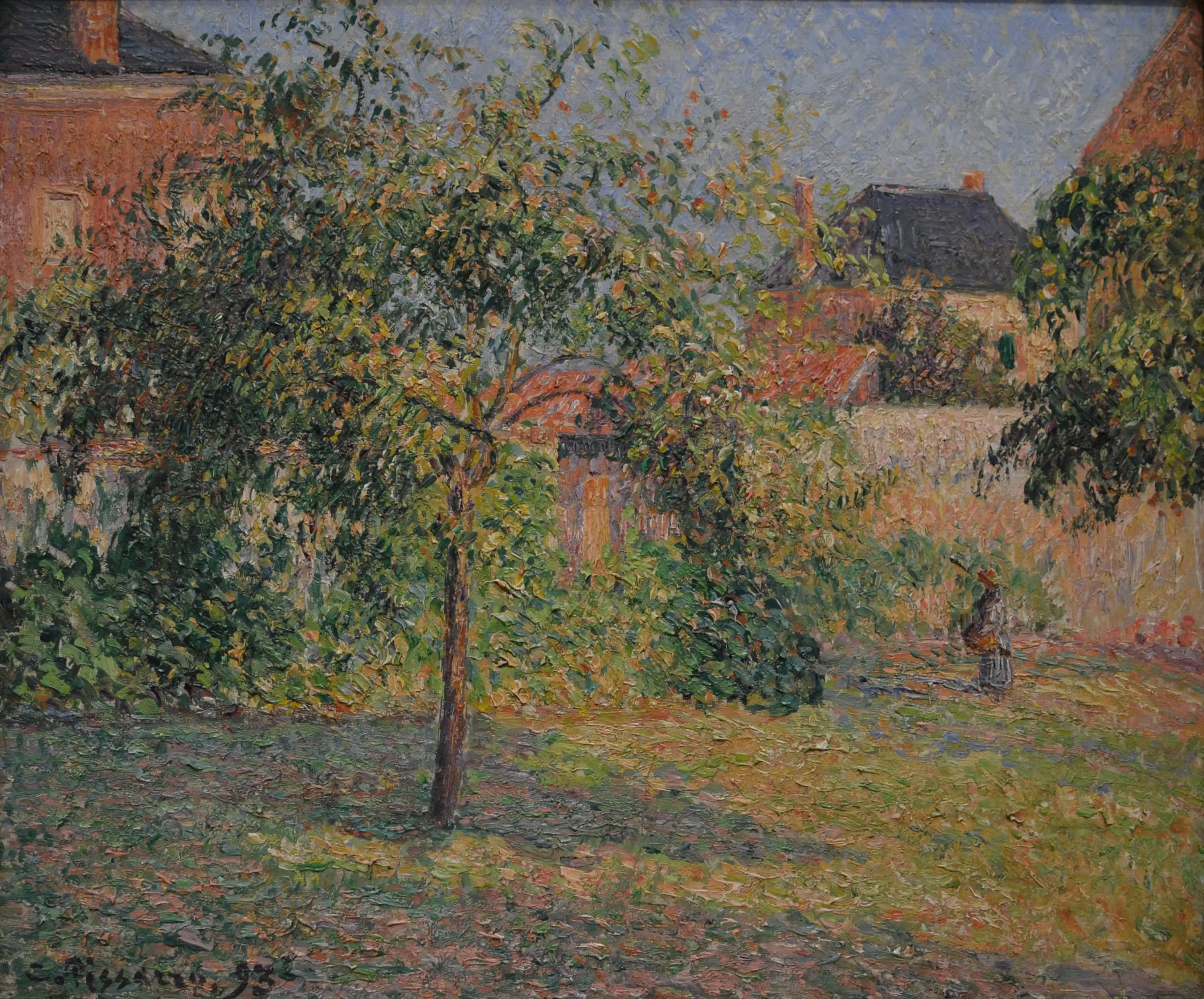 Reproduction du tableau « Pommier dans le pré, Éragny - Camille Pissarro » par Alpha Reproduction en peinture à l’huile