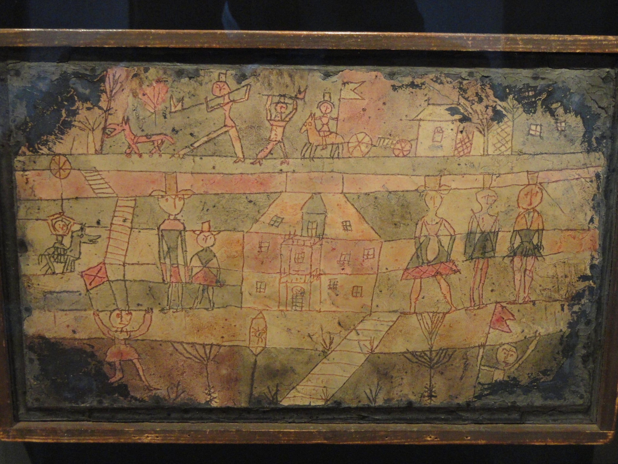 Arrival of the Jugglers — Paul Klee