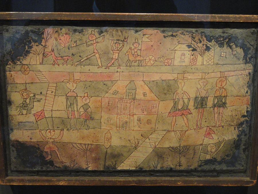 Arrival of the Jugglers - Paul Klee