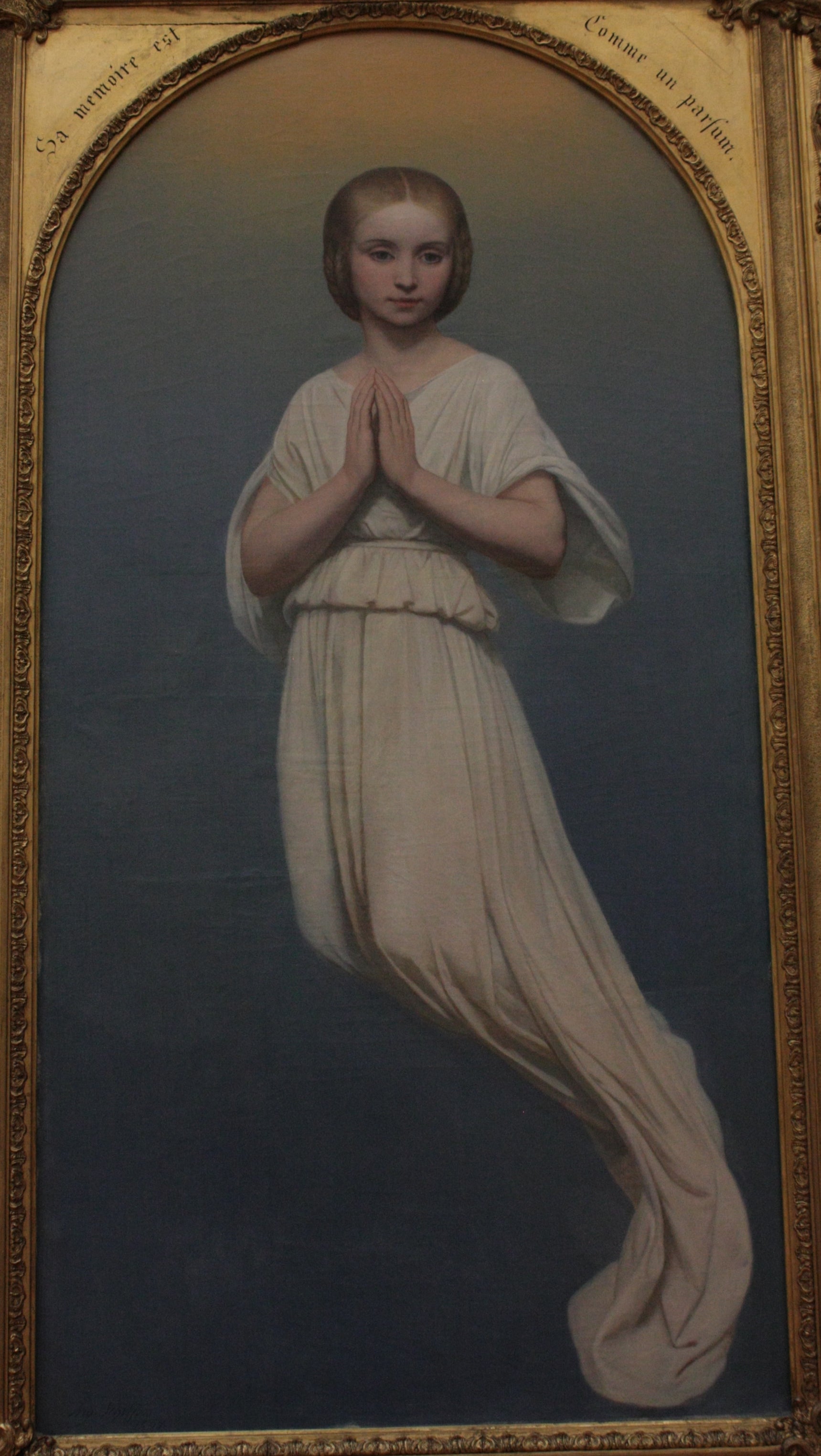 Figure d’ange représentant Mademoiselle de Montblanc après sa mort - Ary Scheffer - Alpha Reproduction