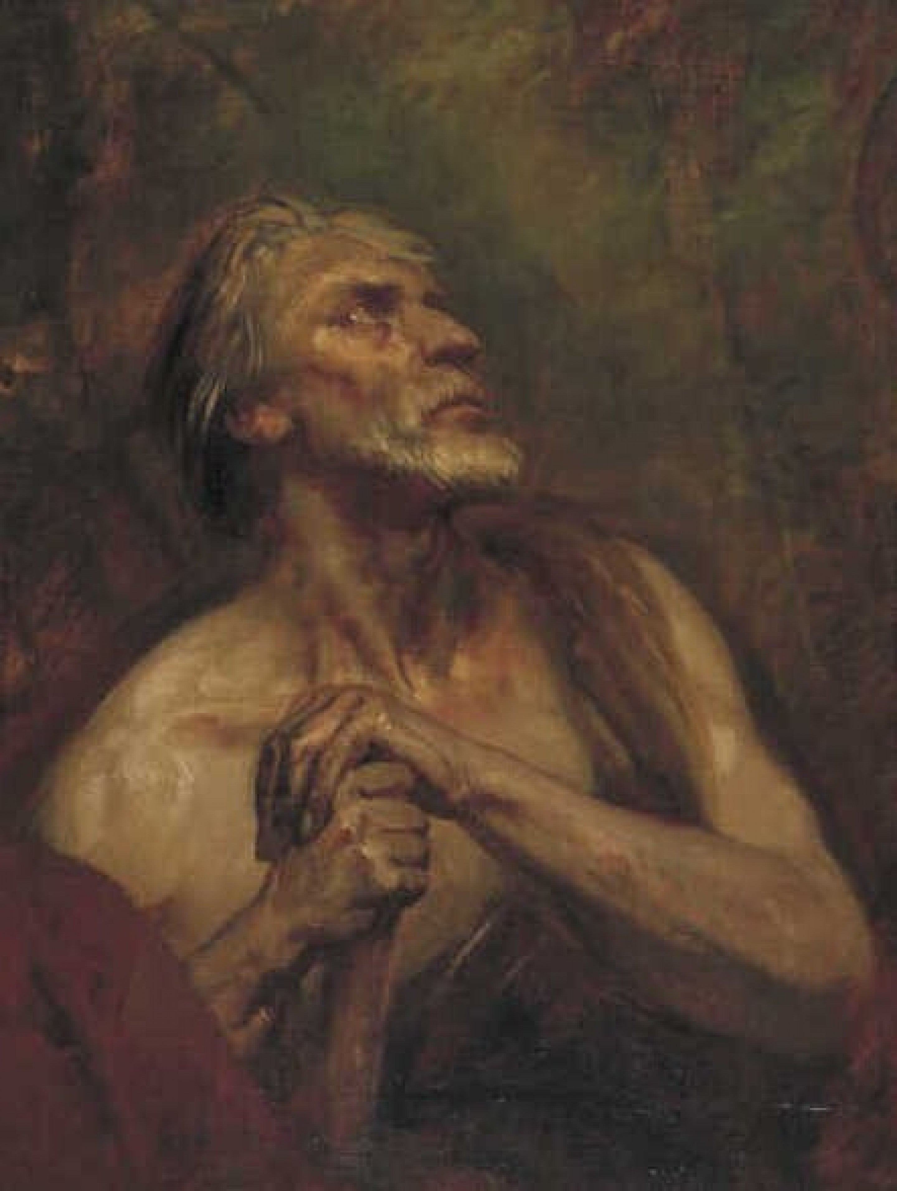 Un berger - Ary Scheffer - Alpha Reproduction