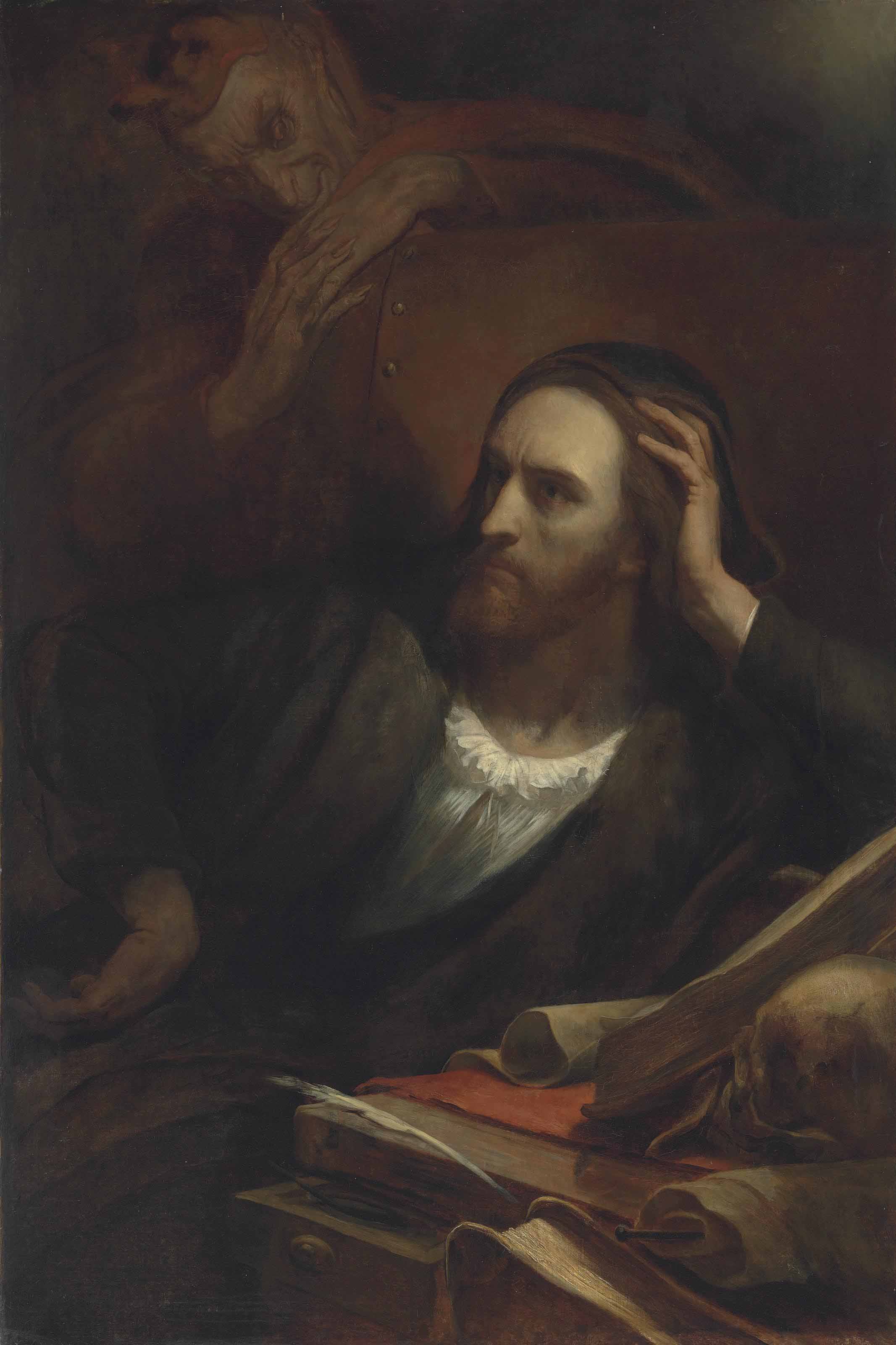 Faust et Méphistophélès - Ary Scheffer - Alpha Reproduction