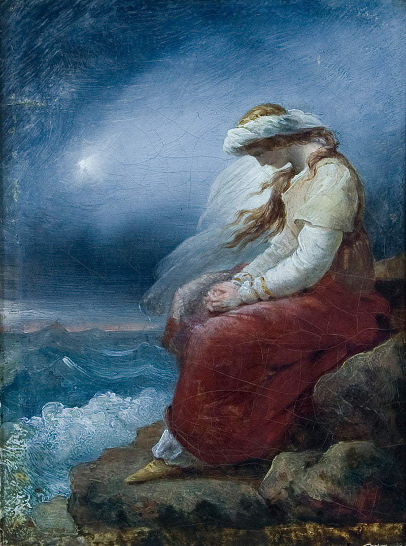 चट्टान पर मेडोरा - आर्य शेफ़र