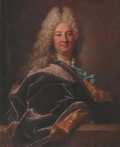 Antoine बर्नार्ड Bouhier का पोर्ट्रेट - Hyacinthe Rigaud