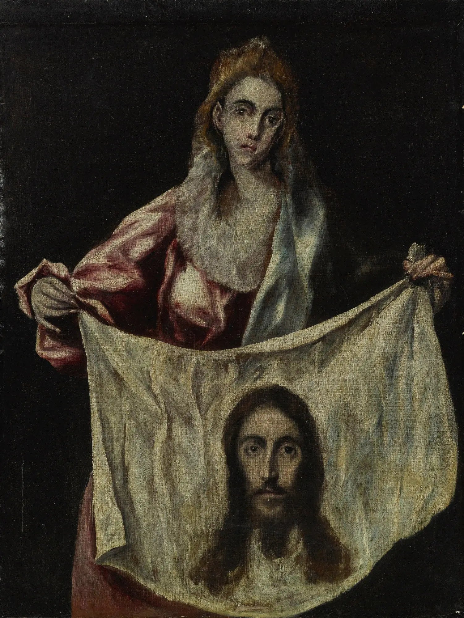 Sainte Véronique locataire d’un foulard - El Greco - Alpha Reproduction
