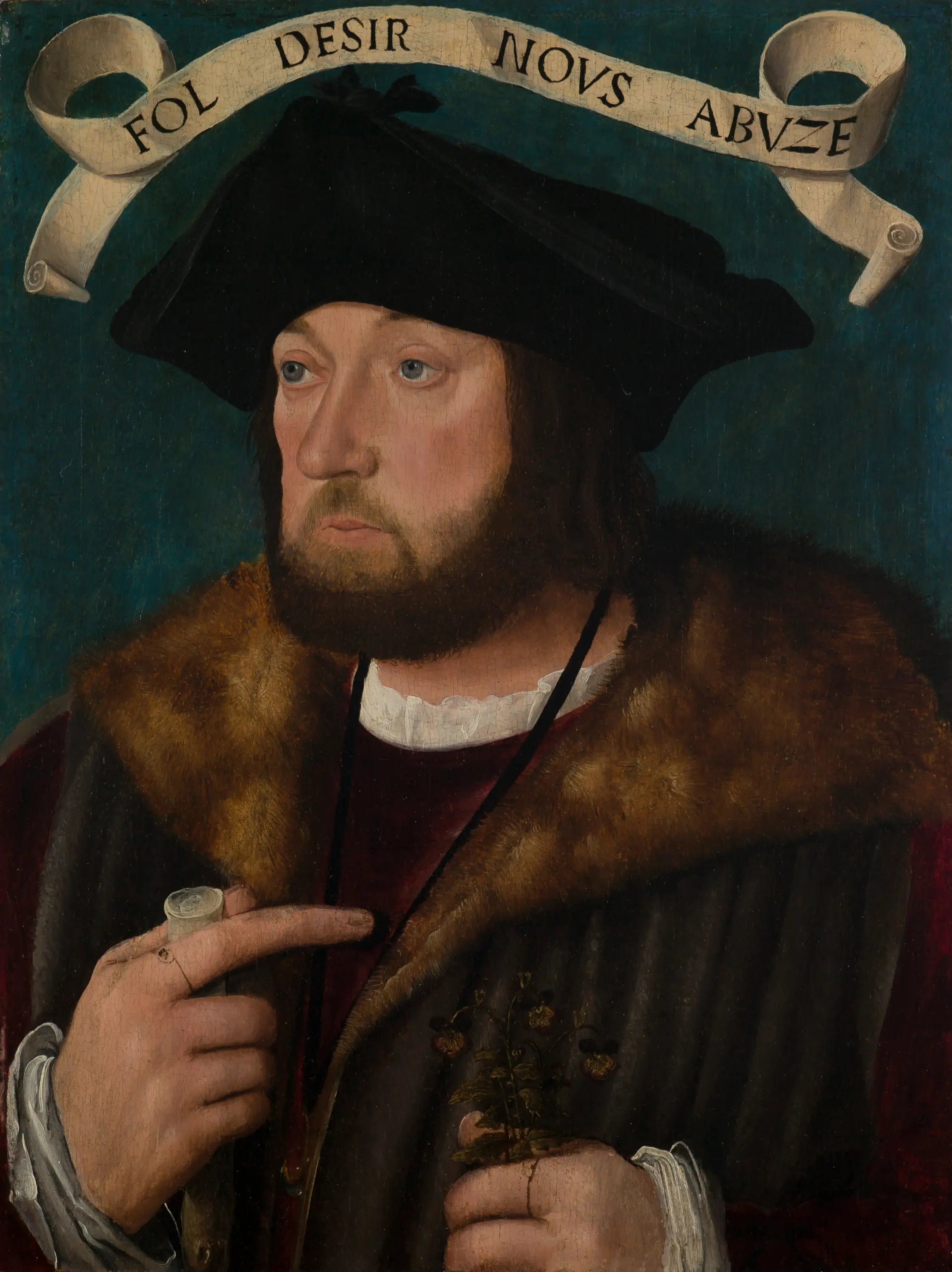 Portrait présumé de Guillaume Gouffier - Jean Clouet - Alpha Reproduction