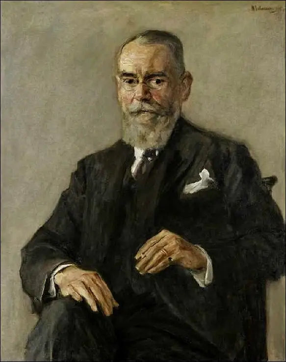 Portrait d’Auguste Batschari - Max Liebermann - Alpha Reproduction