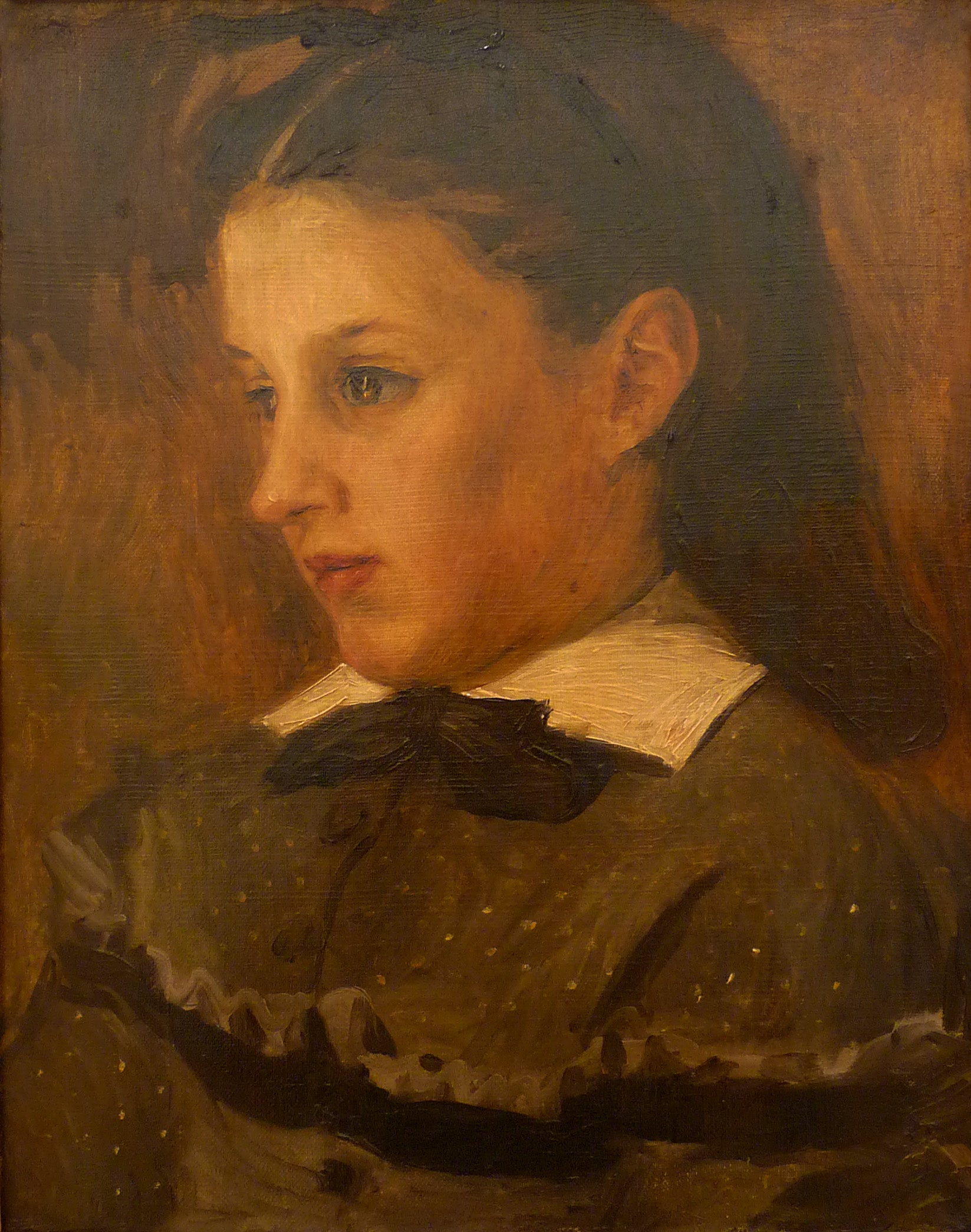 Reproduction du tableau « Portrait de Marie Le Cœur - Pierre-Auguste Renoir » par Alpha Reproduction en peinture à l’huile