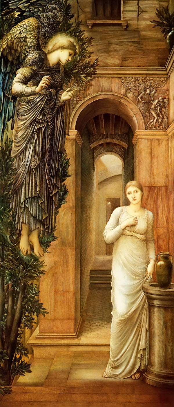 L’Annonciation - Edward Burne-Jones - Alpha Reproduction